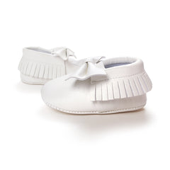 Newborn Toddler Baby Bow Moccasins