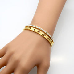 Roman Numeral Bangles