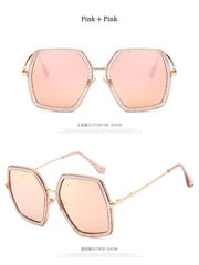 Square Luxury Type Designer Sunglasses