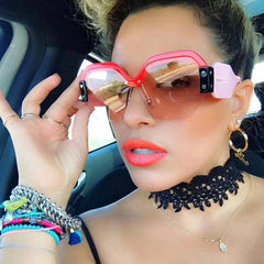 Tammy Multi Color Rimless Sunglasses