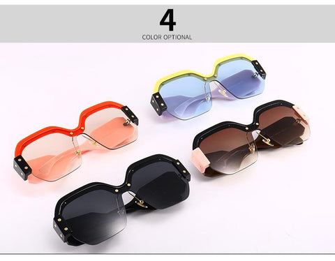 Tammy Multi Color Rimless Sunglasses