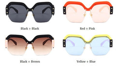 Tammy Multi Color Rimless Sunglasses