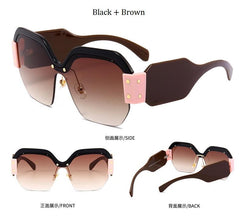 Tammy Multi Color Rimless Sunglasses