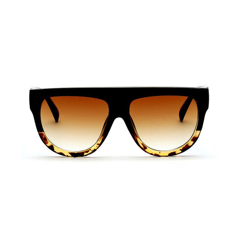 Flat Top Oversized Sunglasses