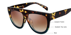 Flat Top Oversized Sunglasses