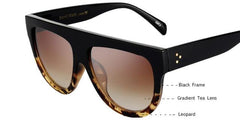 Flat Top Oversized Sunglasses