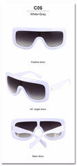 Kim Oversized Celebrity Sunglasses