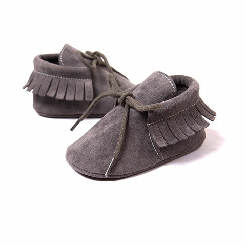 Baby Fringe Soft Moccasins