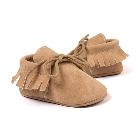 Baby Fringe Soft Moccasins