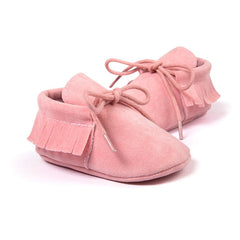 Baby Fringe Soft Moccasins