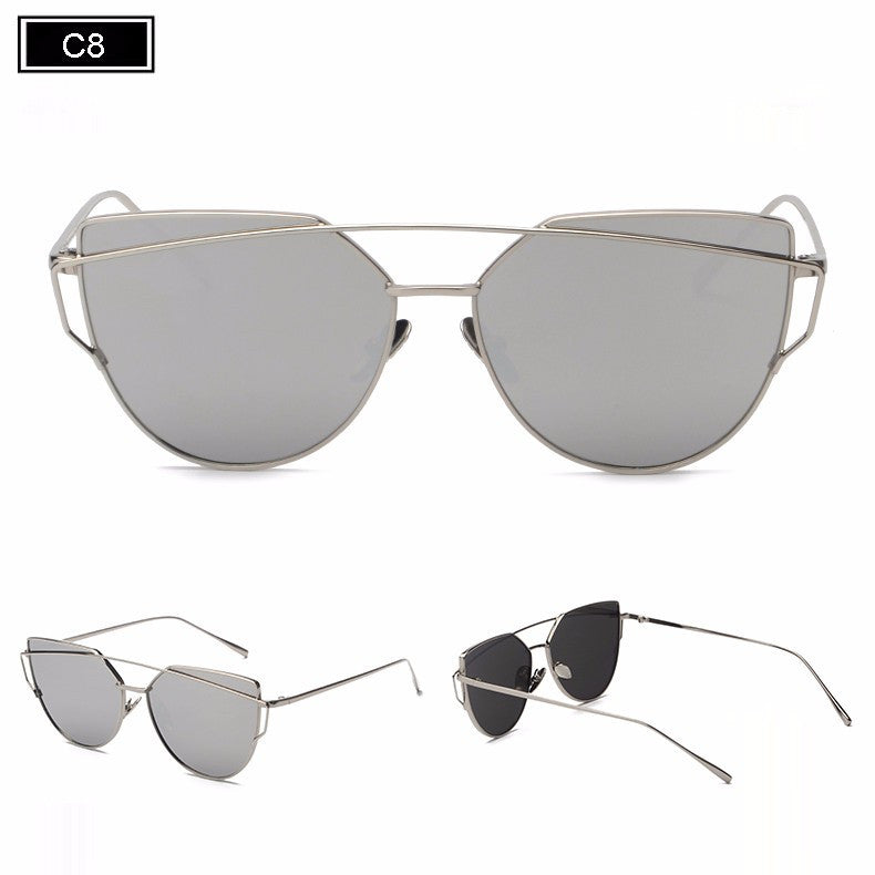 Kris Metal Frame Sunglasses
