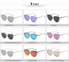 Kris Metal Frame Sunglasses