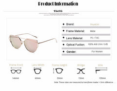 Kris Metal Frame Sunglasses