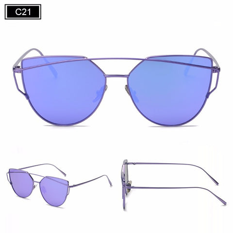 Kris Metal Frame Sunglasses