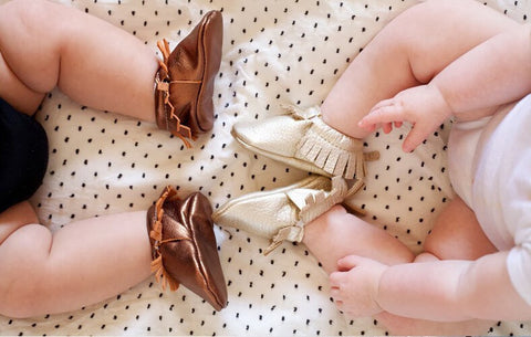 Newborn Baby First Walkers Moccasins Soft Soled Shoes