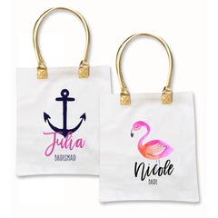 Bridesmaids Gifts. Tote Bags.